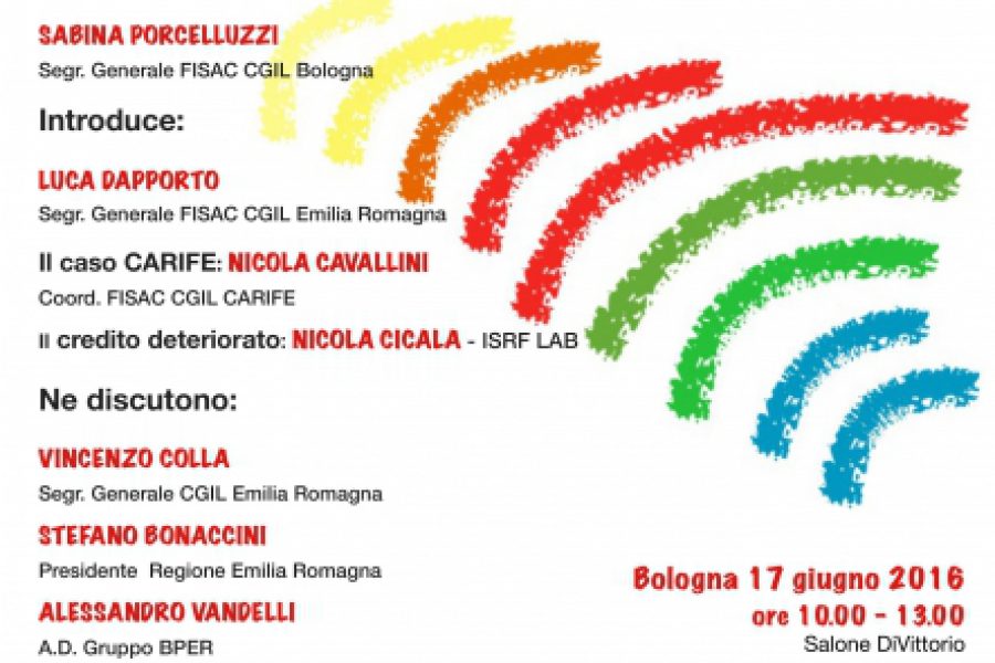 RISPARMIO, LAVORO, TERRITORIO: RICOSTRUIRE LA FIDUCIA NEL SETTORE DEL CREDITO