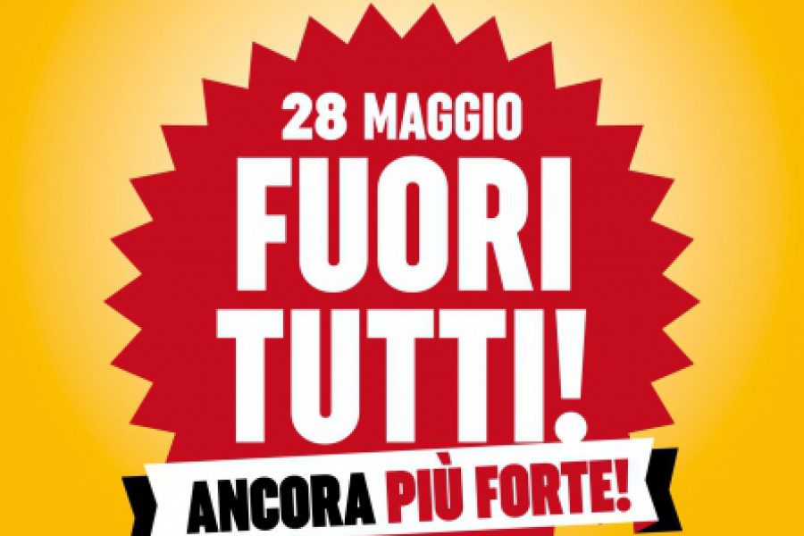 SABATO 28 MAGGIO SCIOPERO DEI LAVORATORI ADERENTI A FEDERDISTRIBUZIONE