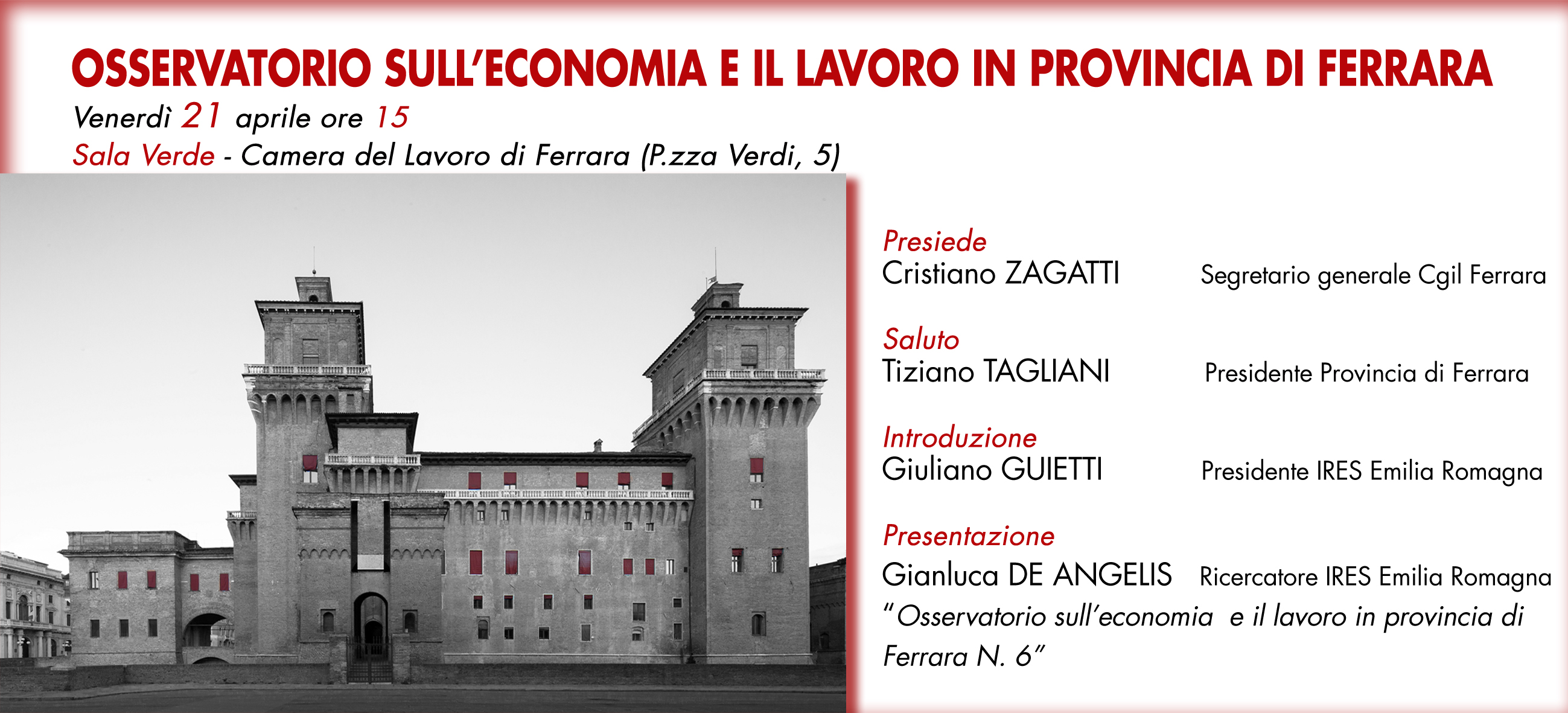 Osservatorio sull’economia e il lavoro in provincia di Ferrara N.6