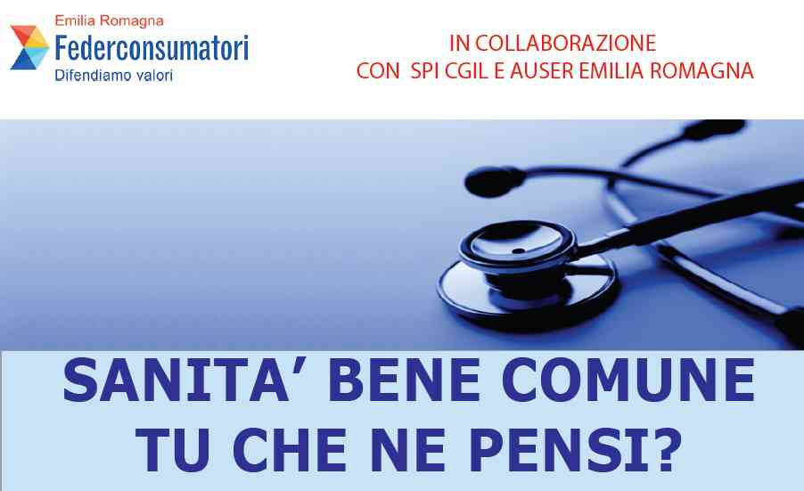 Sanità, bene comune: tu che ne pensi? Compila il questionario