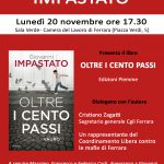 “Oltre i cento passi”: Giovanni Impastato presenta il suo libro alla Cgil di Ferrara