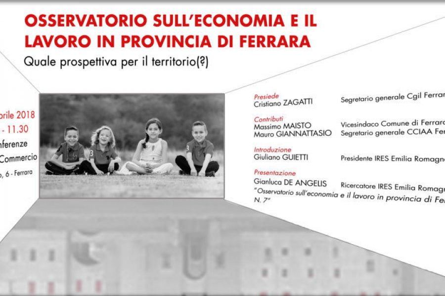 Presentazione Osservatorio sull’economia e il lavoro in provincia di Ferrara