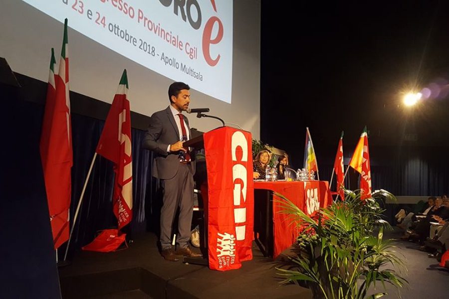 Congresso Provinciale Cgil Ferrara: al via i lavori alla Multisala Apollo