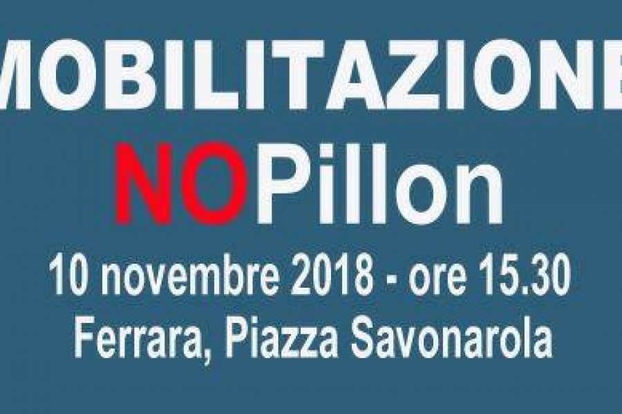 Mobilitazione contro DDL Pillon: Ferrara sabato 10 novembre Piazza Savonarola