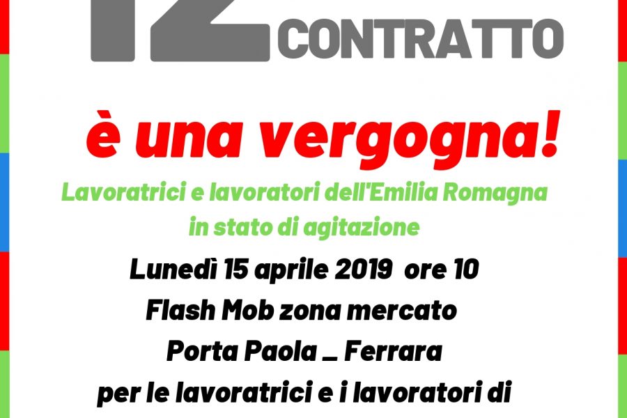 12 anni senza contratto: flash mob per la sanità privata a Ferrara lunedì 15 aprile