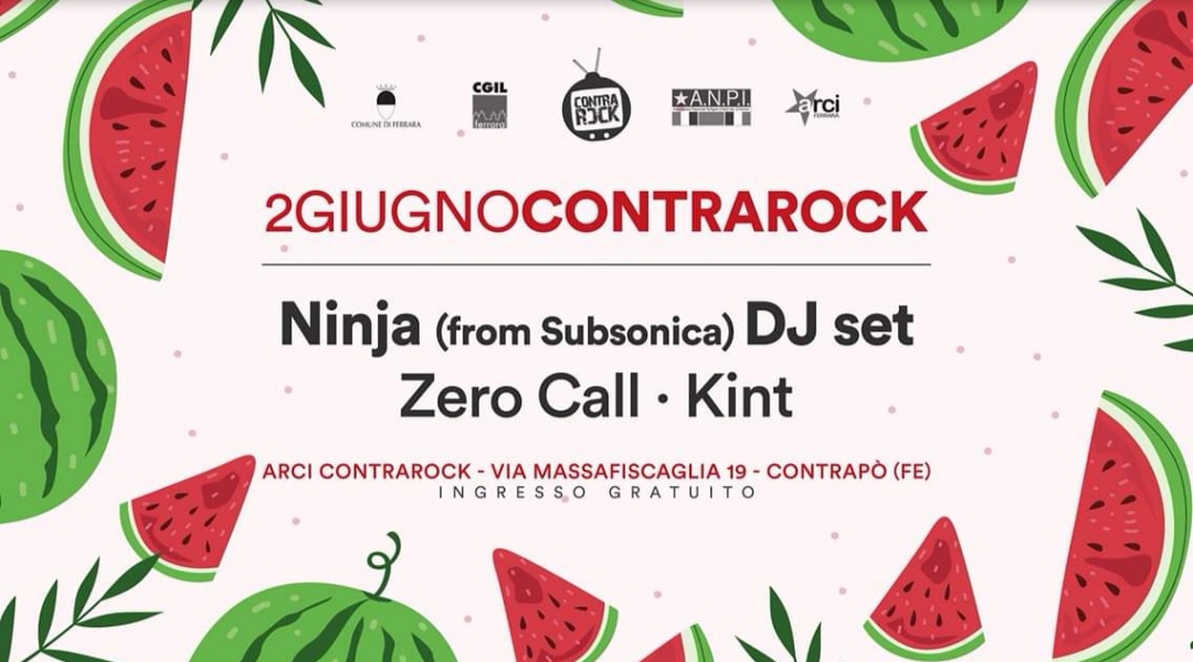 Il 2 giugno al Contrarock per festeggiare la Festa della Repubblica