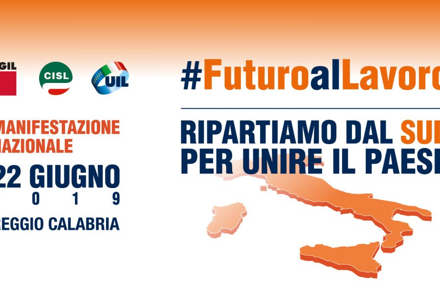 Futuro al lavoro: manifestazione nazionale sabato 22 giugno