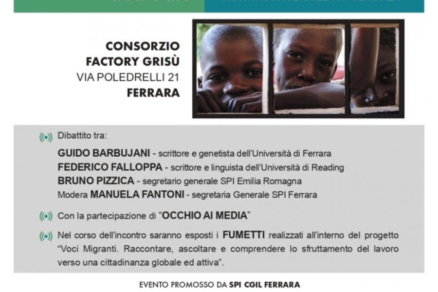 Le parole dell’odio, i colori dell’odio: martedì 24 settembre un incontro aperto alla cittadinanza