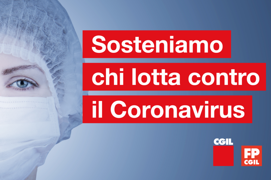Sosteniamo chi lotta contro il Coronavirus