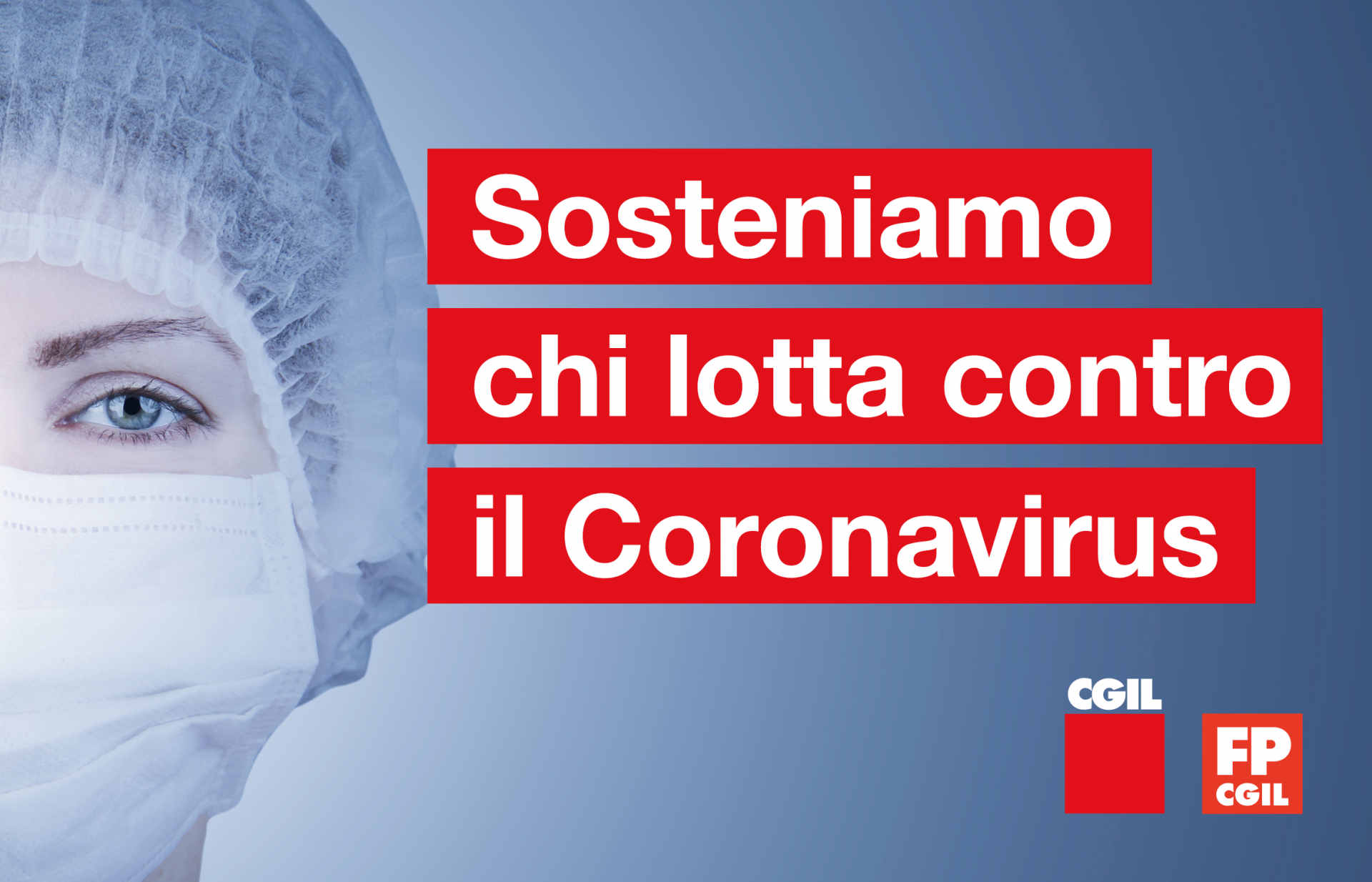 Sosteniamo chi lotta contro il Coronavirus