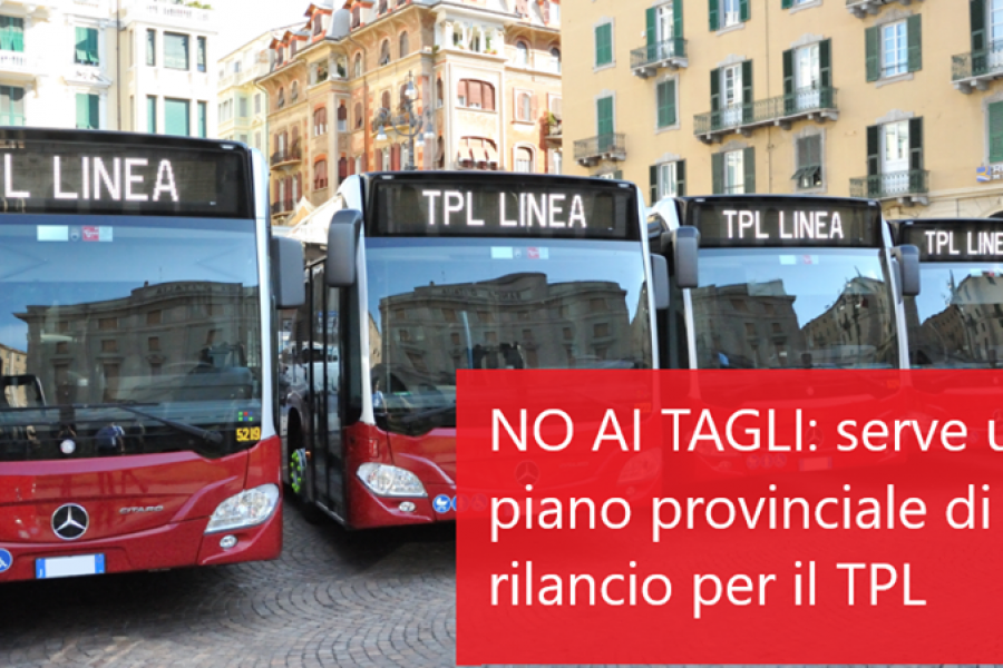 No ai tagli: serve un piano di rilancio provinciale per il trasporto pubblico locale