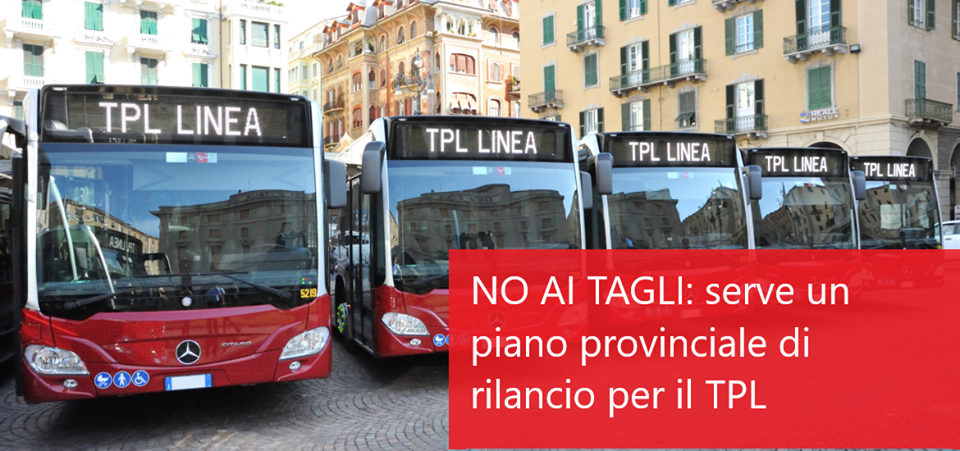 No ai tagli: serve un piano di rilancio provinciale per il trasporto pubblico locale