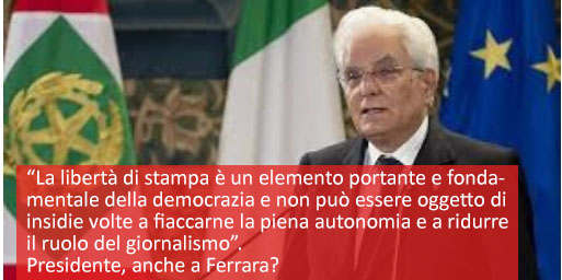 L’incondizionata libertà di stampa è un elemento portante e fondamentale della democrazia