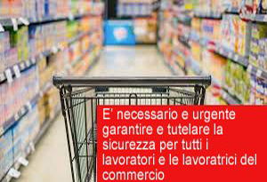 Proclamazione stato di agitazione lavoratori del commercio