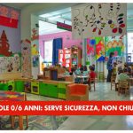 Scuole 0/6 anni: serve sicurezza, non chiusure