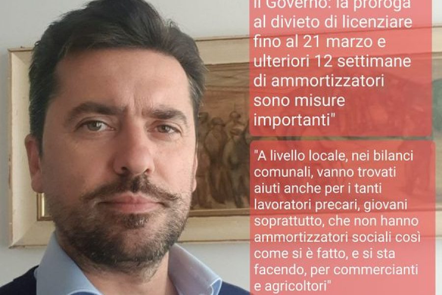 Zagatti: bene sul blocco licenziamenti e proroga cassa integrazione ma è necessario trovare soluzioni a livello locale