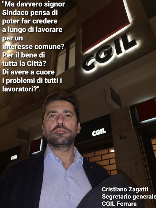 Zagatti: “Ma davvero sig. Sindaco pensa di poter far credere a lungo di lavorare per un interesse comune?”