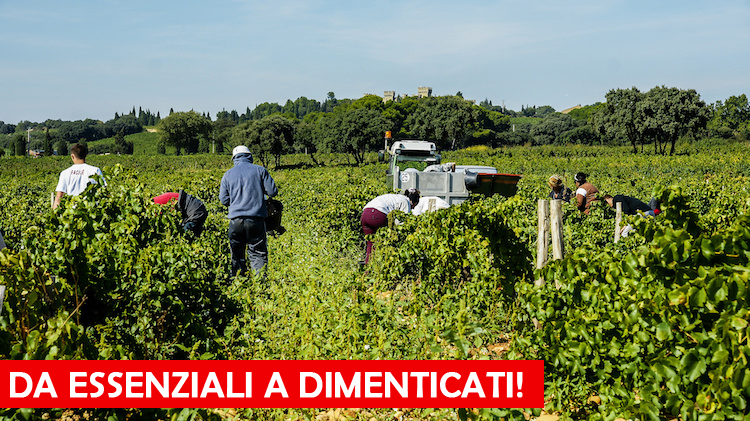 Da essenziali a dimenticati. Presidio dei lavoratori agricoli sabato 10 aprile