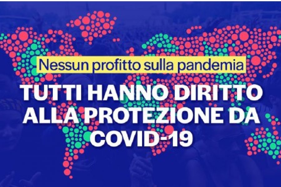 Nessun profitto sulla pandemia. Sabato 29 maggio raccolta firme a Ferrara