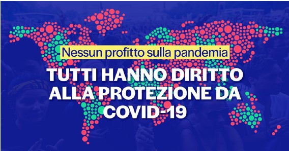 Nessun profitto sulla pandemia. Sabato 29 maggio raccolta firme a Ferrara