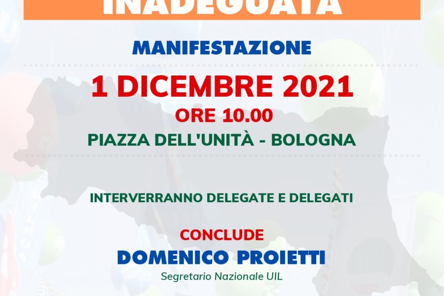 Una manovra inadeguata. Manifestazione Cgil, Cisl, Uil mercoledì 1 dicembre