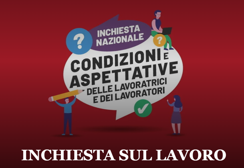 Inchiesta nazionale sul lavoro: compila il questionario