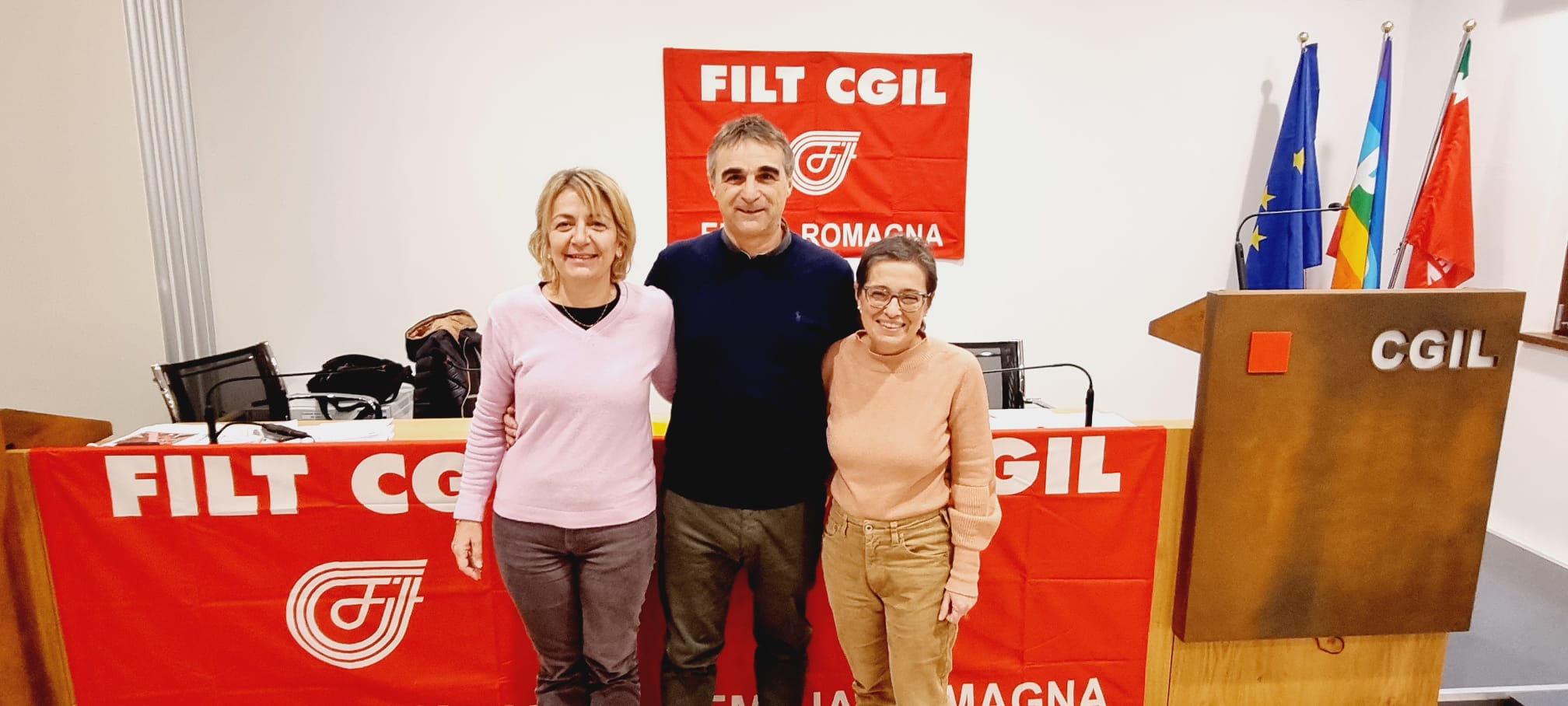 Filt Cgil Ferrara: Davide Fiorini rieletto segretario generale