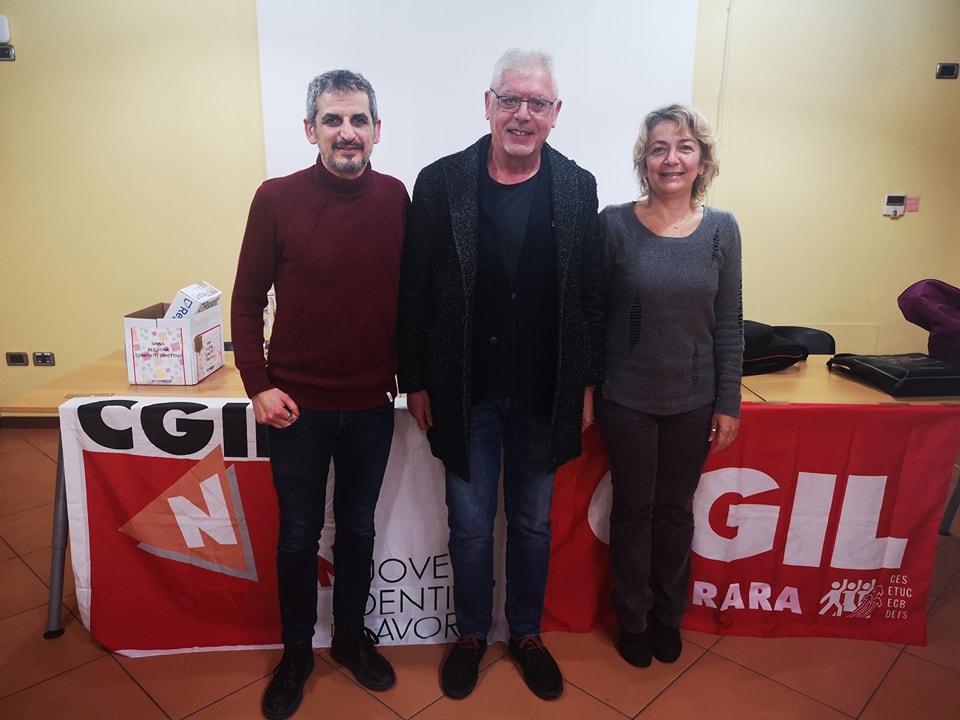 Nidil Cgil: Riccardo Grazzi rieletto segretario generale