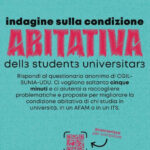 Senza casa, senza futuro: indagine sulla condizione abitativa universitaria