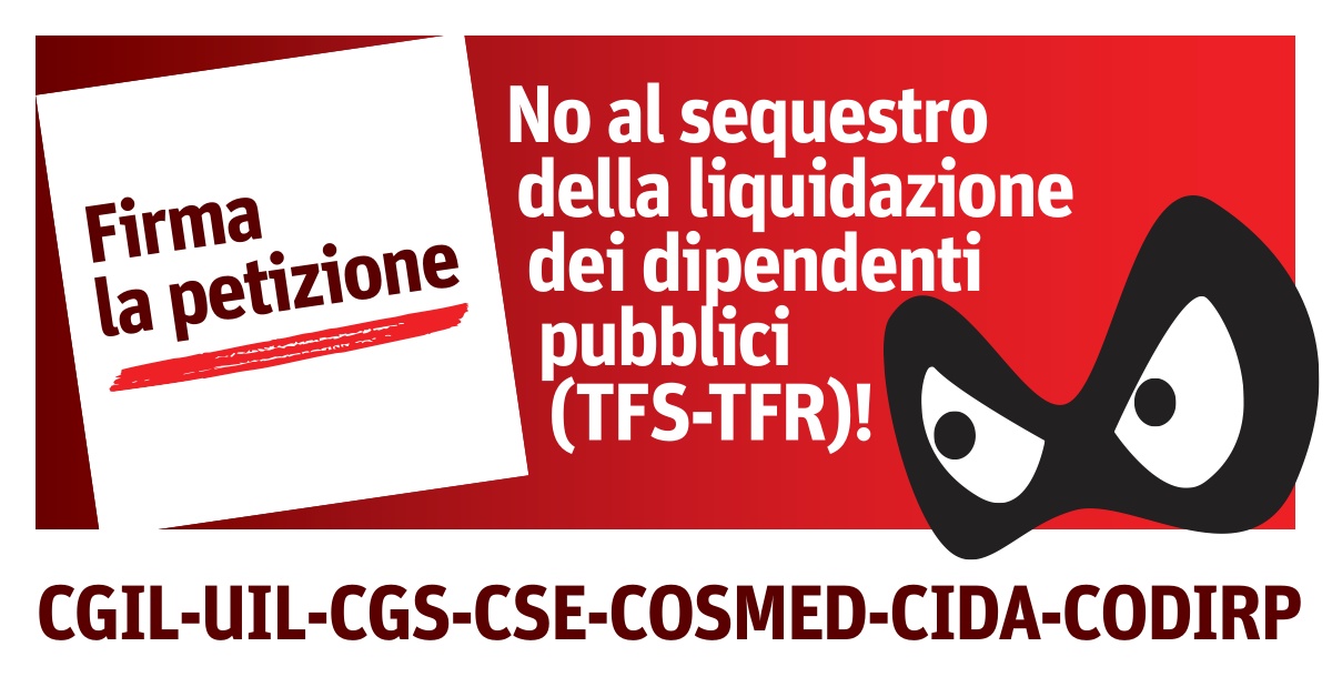 No al sequestro illegittimo della liquidazione dei dipendenti pubblici
