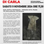 Spettacolo teatrale “Le ragazze di Carla” sabato 9 novembre