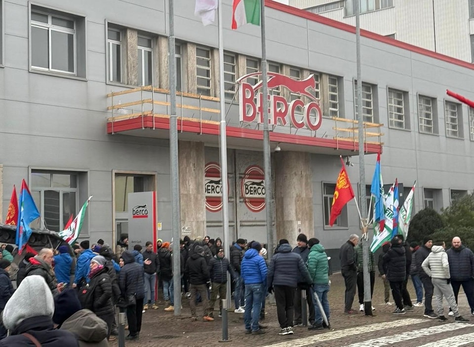 BERCO: si licenzia! Sciopero per difendere i posti di lavoro e il futuro del territorio