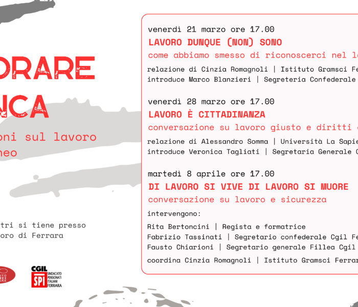 Lavorare stanca. Conversazioni sul lavoro contemporaneo