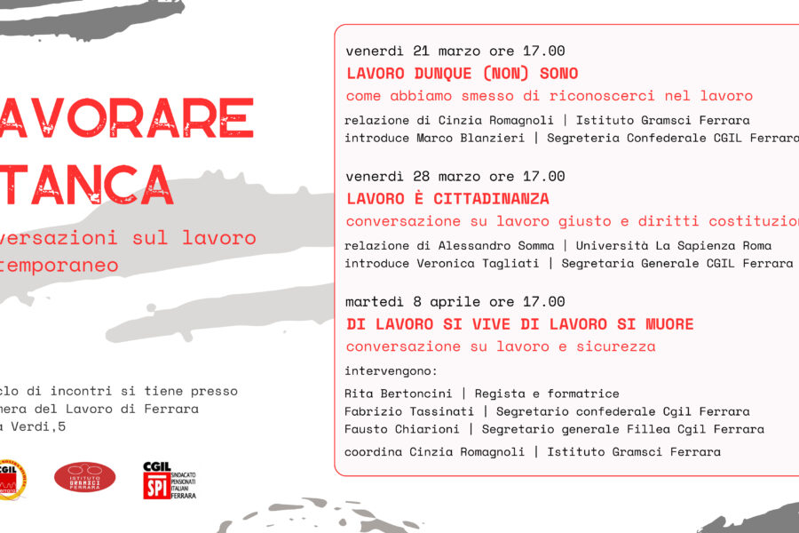 Lavorare stanca. Conversazioni sul lavoro contemporaneo