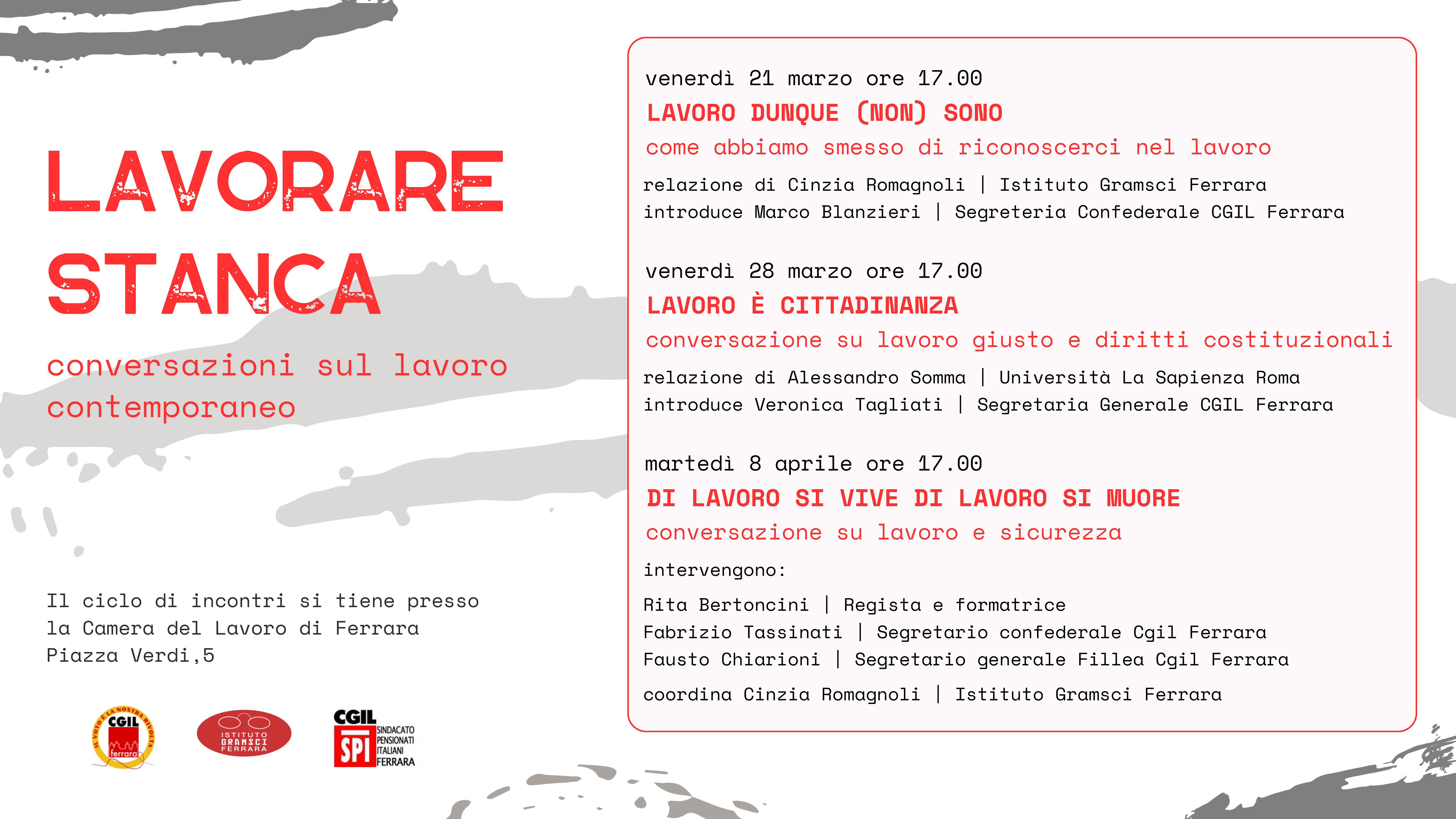 Lavorare stanca. Conversazioni sul lavoro contemporaneo
