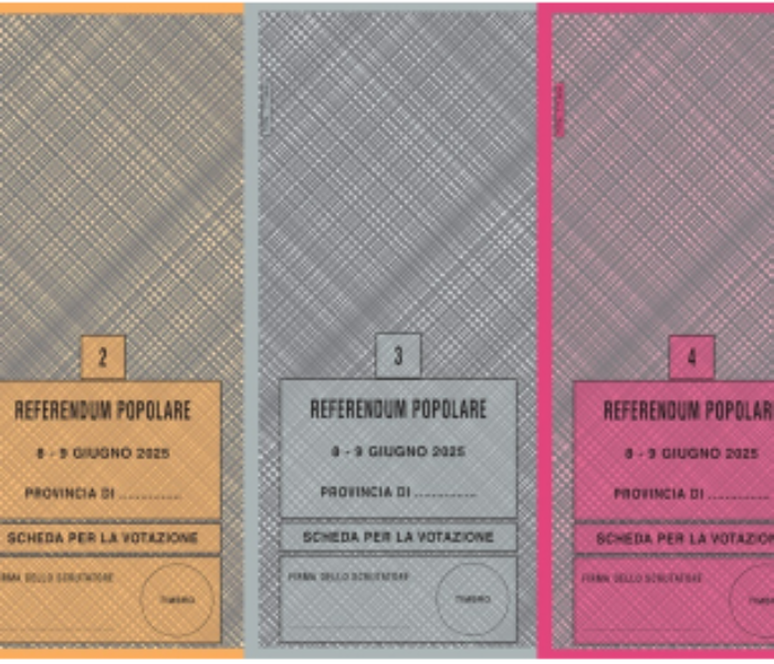 Referendum 8 e 9 giugno: come e quando si vota