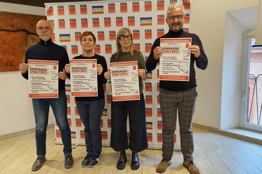 Democrazia al lavoro, il 25 ottobre anche da Ferrara alla manifestazione nazionale CGIL